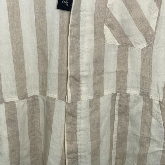 NWT Blank NYC Changing Lanes Linen Romper - Picture 9 of 10